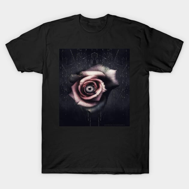 The Rose T-Shirt by antoecha80